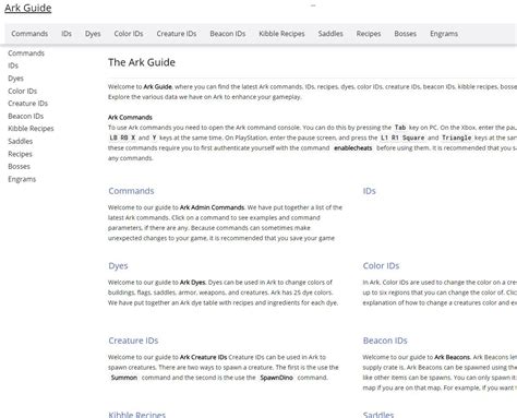 Ark Guide 的图像结果