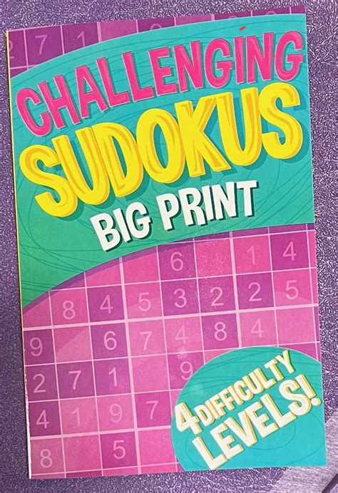 Big Print Sudoku Puzzle Books ~ Digest Size - Mr FLY