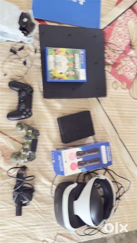 PlayStation 4 kit — 500GB + 2 controllers + PS VR set - Games ...