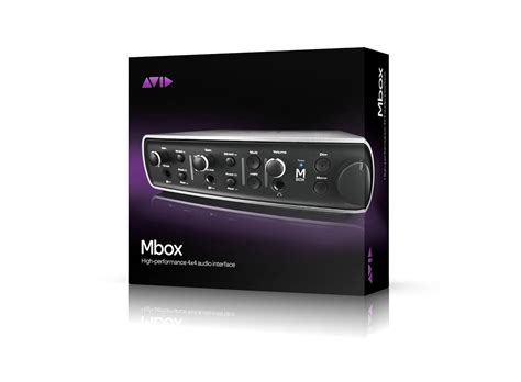 Avid Mbox High-Performance 4x4 Audio Interface for Mac and PC : Amazon ...