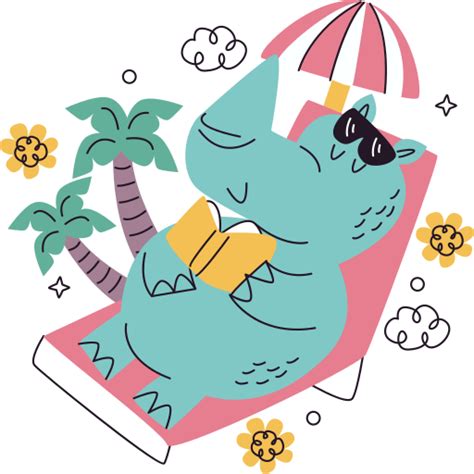 Rhino Stickers - Free animals Stickers