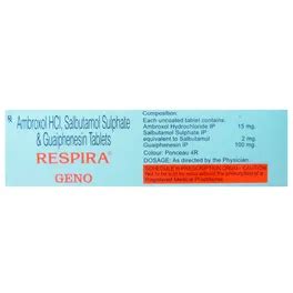 Respira Tablet | Uses, Side Effects, Price | Apollo Pharmacy