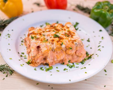 Potato Lasagna With Creamy White Sauce   Improv Oven