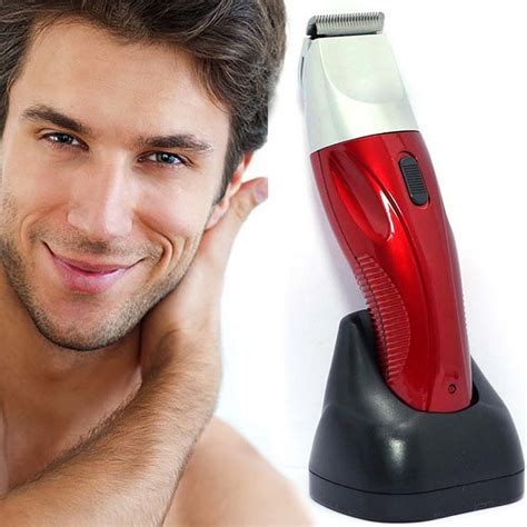 Jm Men Beard Cordless Electric Rechargeable Mustache Hair Clipper ...