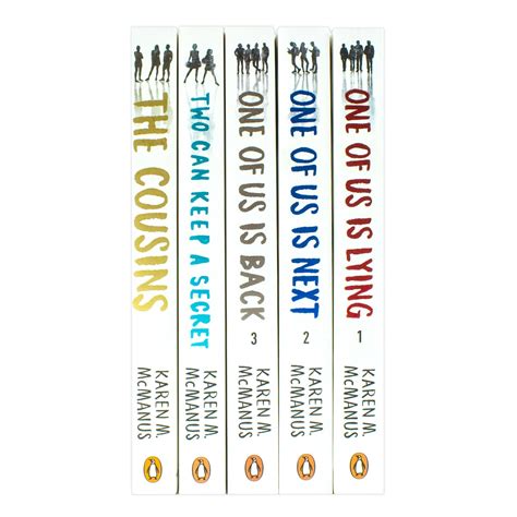 Karen M. McManus 5 Book Set - The Cousins, Two Can Keep a Secret, One ...