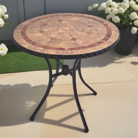 Ophelia & Co. Richmond Garden Ceramic Mosaic Bistro Table & Reviews ...