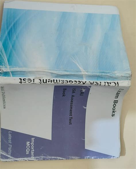 ICAI ISA Assessment Test Exam Book : Sidd Publications: Amazon.in: Books
