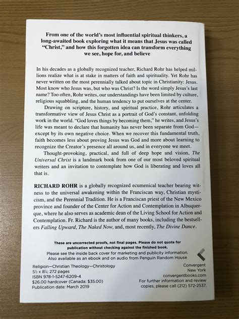 The Universal Christ : How a Forgotten Reality Can Change Everything We ...