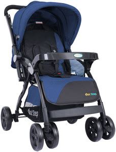 1st Step Grande Pro Stroller With 5 Point Safety Harness And Reversible ...