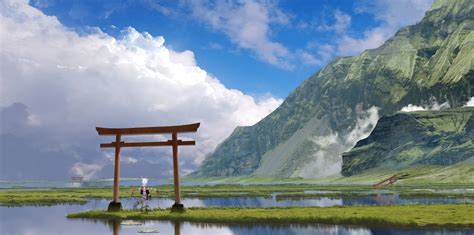 anime girls, cinematic HD Wallpaper