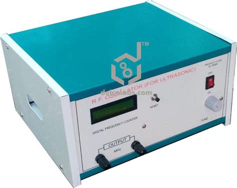 RF Oscillator (Analog) For Ultrasonic Diffraction Experiment
