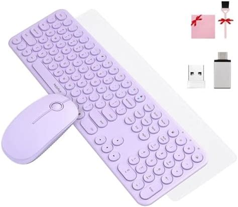 Amazon.in: Buy Mobifice Cute Keyboard and Mouse Wireless for PC ...
