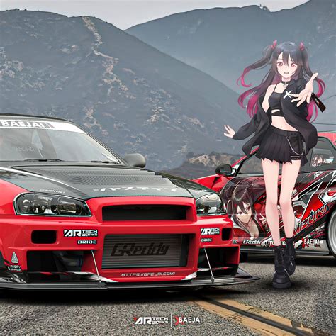 ArtStation - MIZUKI // SKYLINE GTR R34