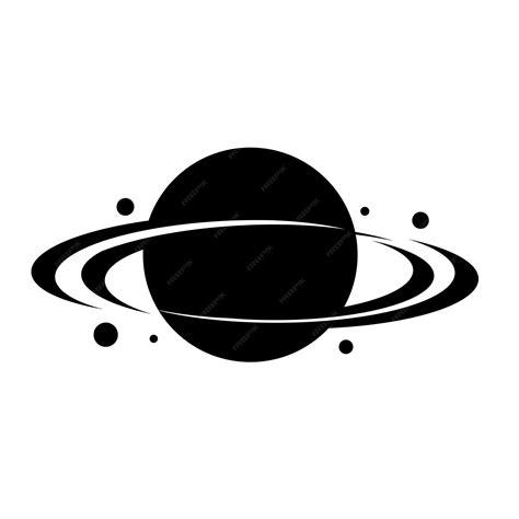 Premium Vector | Planet saturn logo vector illustration design planet ...