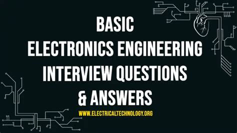 Image result for Electronics Engineer Questions