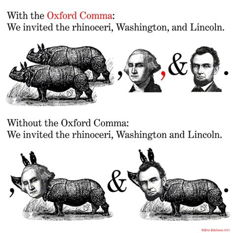 Image result for Serial Comma Meme