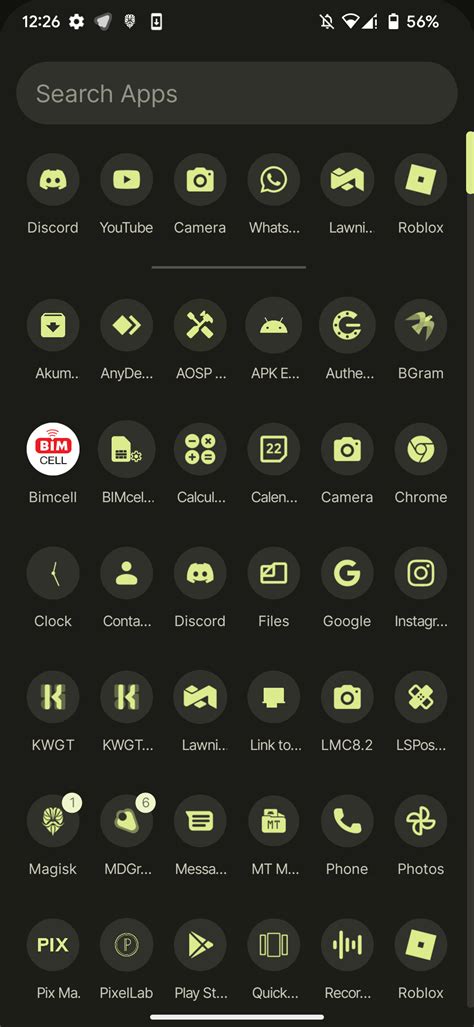 Image result for Android 12 Home Screen