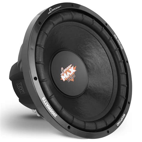 LANZAR MAXP154D Max Pro 2000 Watt Wired Subwoofer (Black) : Amazon.in ...