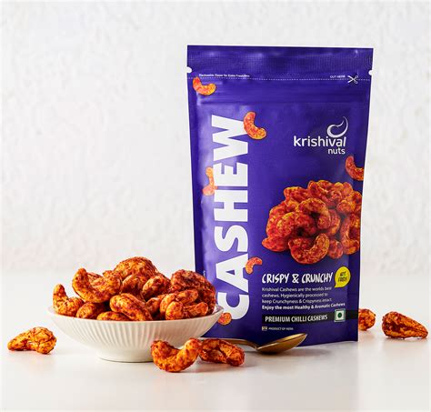 Buy Chilli Cashew 500g for a Spicy Crunch | Krishival
