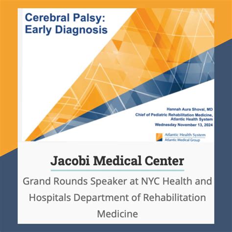 I had the opportunity to present on one of my favorite topics! Early diagnosis of Cerebral Palsy ...