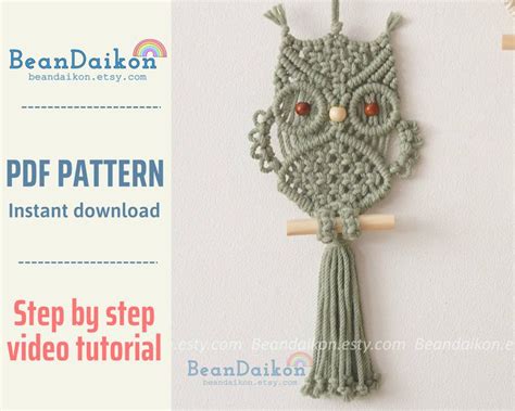 Macrame Owl Tutorial 的图像结果