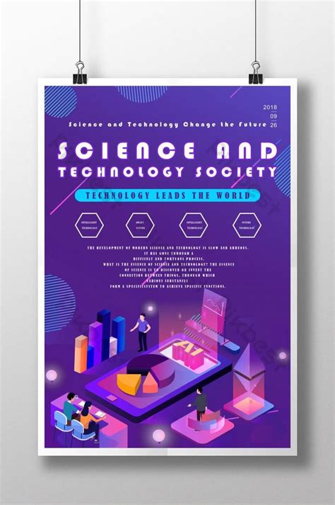 Poster About Science and Technology 的图像结果
