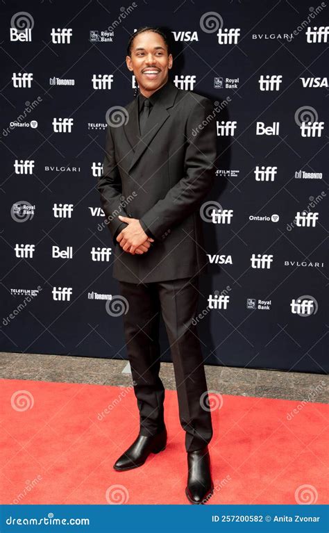 Kelvin Harrison Jr. at the Premiere of Chevalier Movie in Toronto 2022 ...