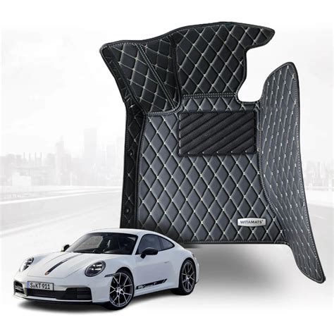 2019-2025 Porsche 911 992 Custom Floor Mats | Luxury All Weather Car ...