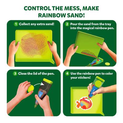 Skillmatics Amazing Animals Sand-Tastic Art Kit | Ages 4-10, Controlled ...