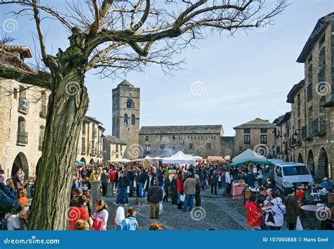 Yearly Truffle Fair in Ainsa, Located in the Spanish Pyrenees ...