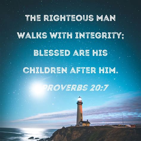 Biblical Quotes About Integrity