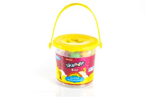 Arjoos | Skoodle Modelling Glitter Dough Set (25 GM x 6 Shades ...