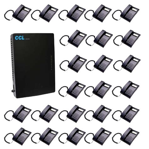 Combo-CN184 CCL 424 Epabx with C51 24 nos Phones – Navkar Systems