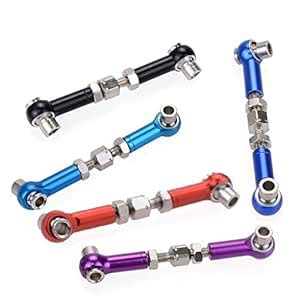 CLUB BOLLYWOOD® Adjustable Servo Linkage Pull Steering Rod for 1/12 1/ ...