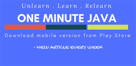 Image result for Learn Java in One Minute