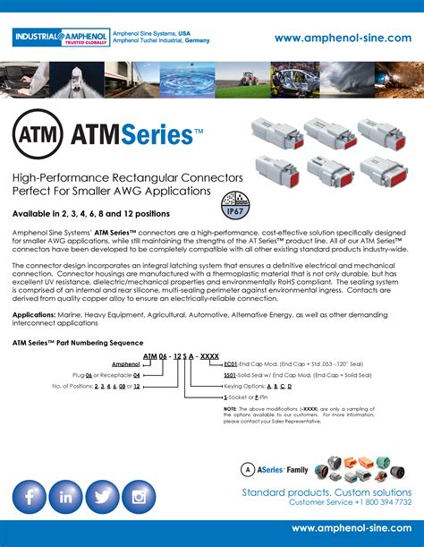 Amphenol Sine Authorized Distributor | Powell Electronics