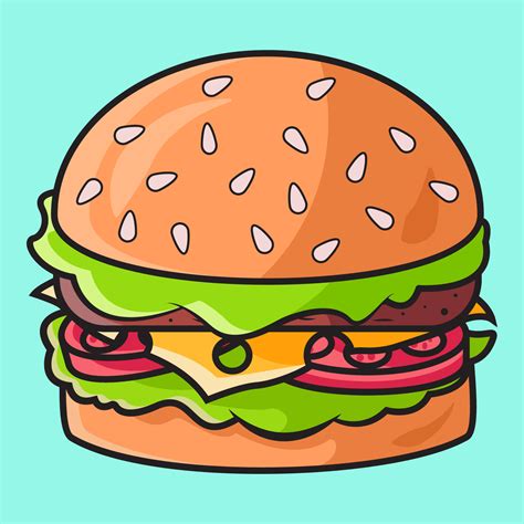 Hamburger Vector Art, Icons, and Graphics for Free Download