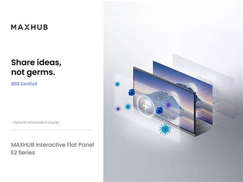 MAXHUB developed Game-Changing E2 Series Interactive Flat Panels for ...