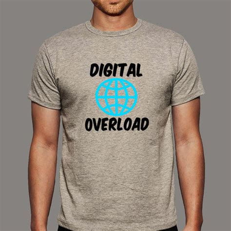 Digital Overload T-Shirt For Men's – TEEZ.in