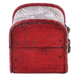 Meadawgs®& Vintage Small Jewelry Storage Box Wood Case Candy Bin ...