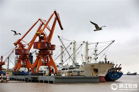 浙江舟山：远洋渔业码头卸货忙-人民图片网