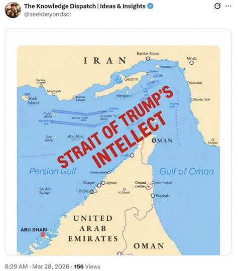 Strait of Hormuz to 'Strait of Trump' — Internet in splits over Trump's ...