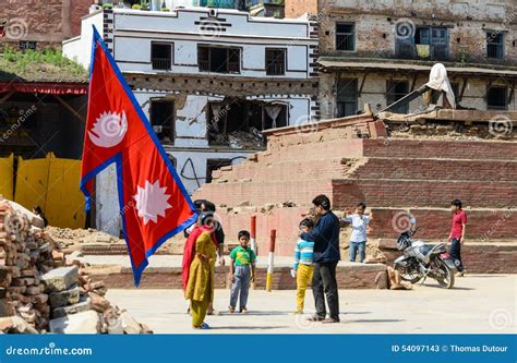 Nepal earthquakes editorial stock photo. Image of basantapur - 54097143