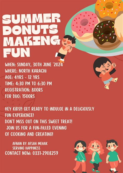 Summer Donuts Making Fun , North Karachi, Karachi, 30 June 2024 ...