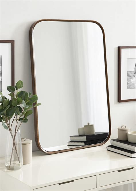 Buy Kate and Laurel Nordlund Modern Wood Framed Wall Mirror, 23 x 35 ...