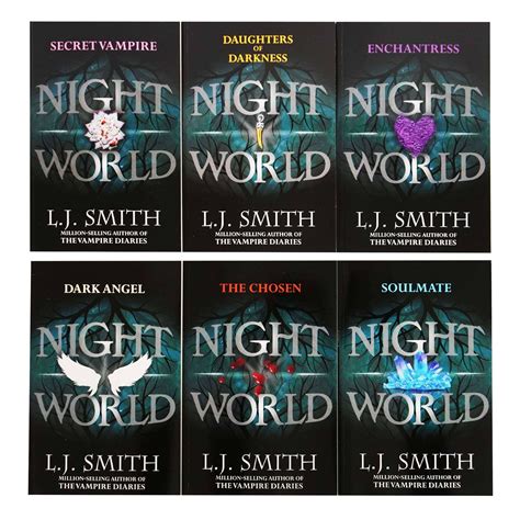 Night World Series by L J Smith 6 Books Collection Box Set - Ages 6-11 ...
