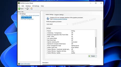How to Fix NVIDIA Control Panel Windows 11 的图像结果