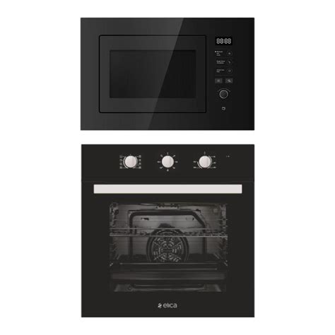 Elica Built In Oven EPBI 865 MMF + Elica Built-In Microwave EPBI MWO GL ...