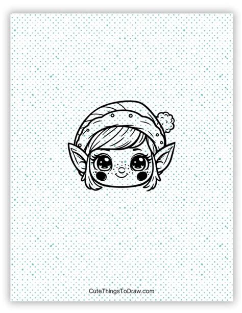Cute Elf Drawing Ideas - Cute Things to Draw