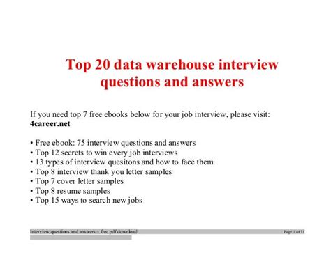 Image result for Data Warehouse Interview Questions Answers